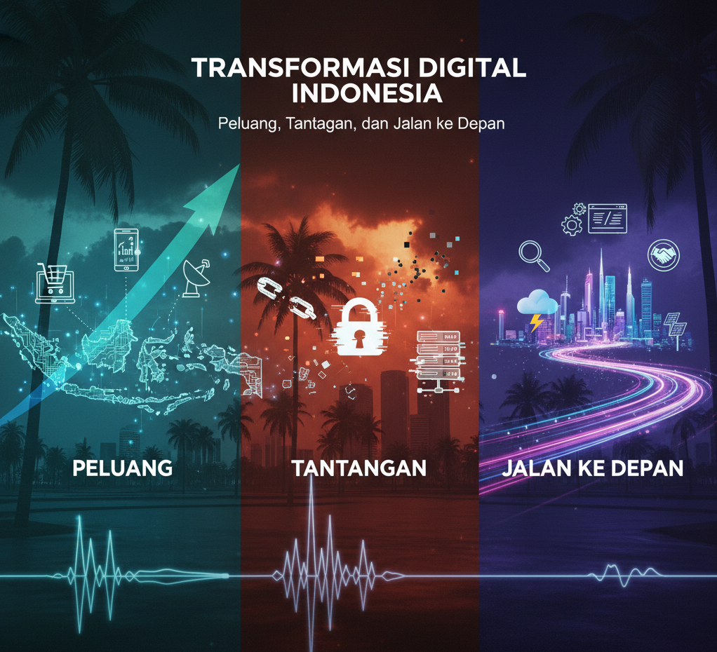 Transformasi Digital Indonesia: Peluang, Tantangan, dan Jalan ke Depan
